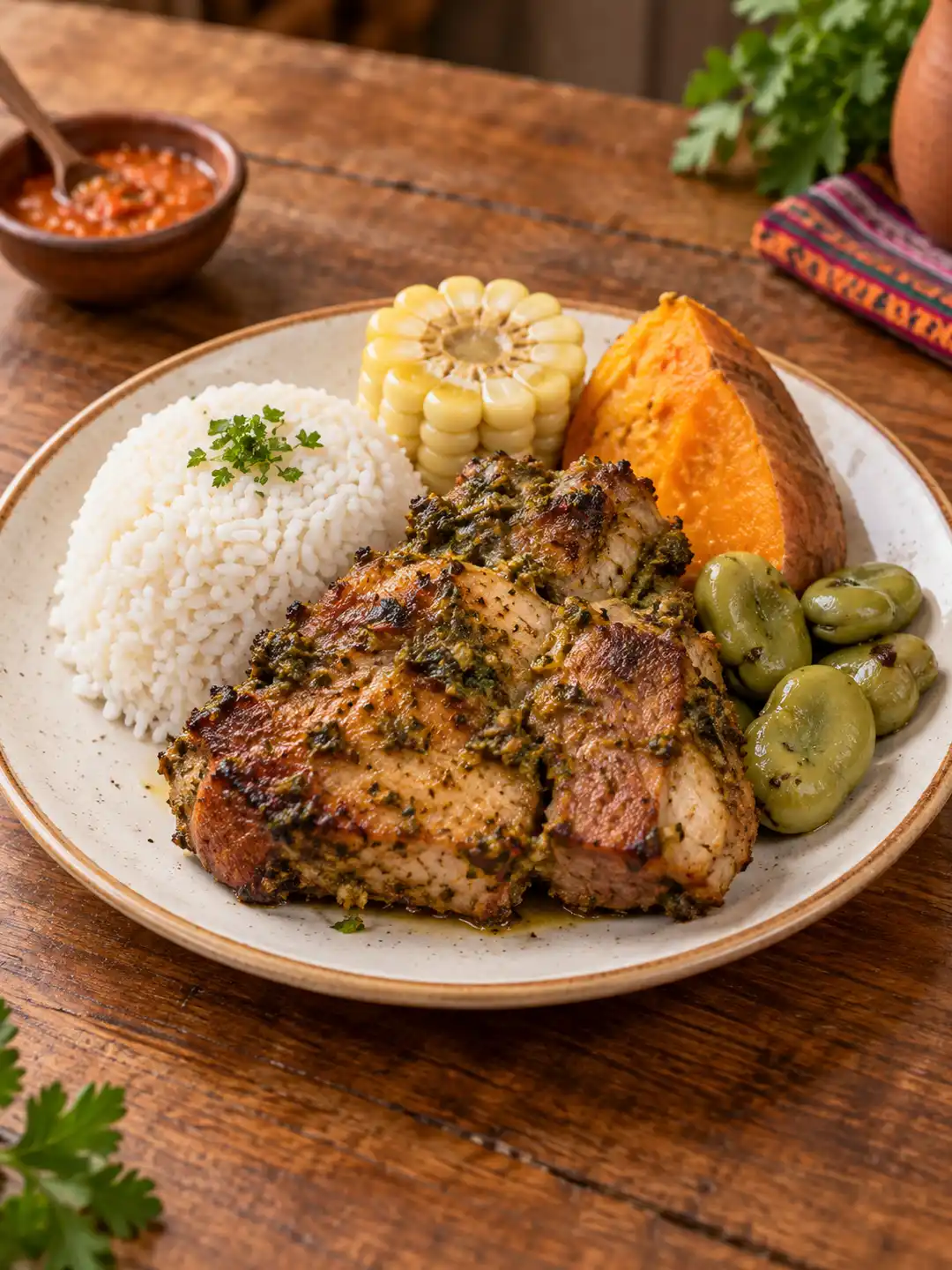 Pachamanca de Pollo